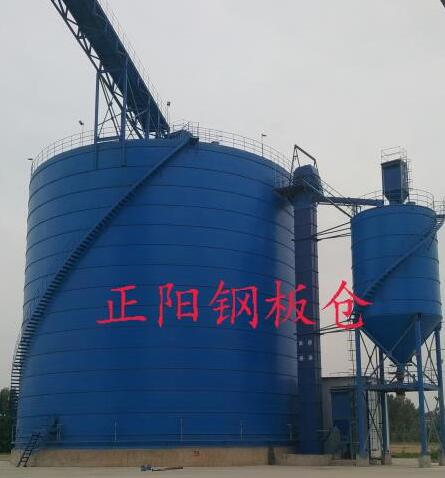 满洲里大型矿粉钢板库